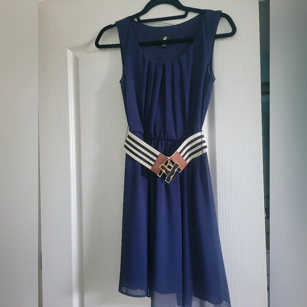 iZ Byer Belted Dress - Picture 1 of 1